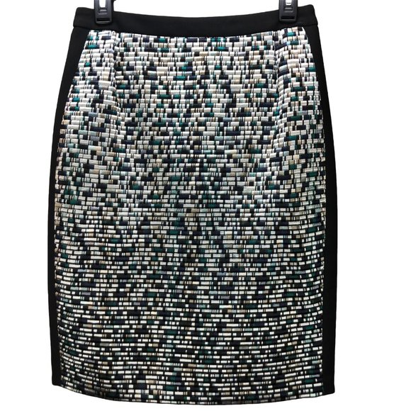 Hugo Boss Dresses & Skirts - BOSS HUGO BOSS "Votina" jacquard silk blend skirt -SZ 4